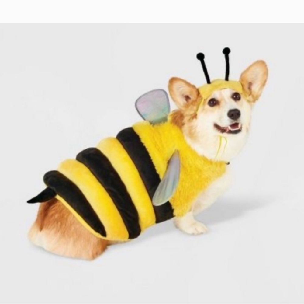 Bumble Bee Halloween Costume for Dogs Sz L